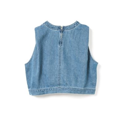mizuiro ind デニムベスト（BLEACH） | mizuiro ind