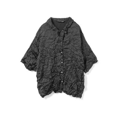 mizuiro ind ワッシャーハーフスリーブシャツ | mizuiro ind