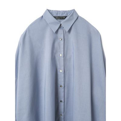 mizuiro ind T／Cシアーワイドシャツ | mizuiro ind