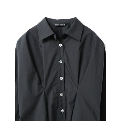 mizuiro ind コクーンショートシャツ | mizuiro ind (Women
