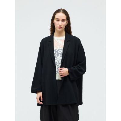 ＜mizuiro ind (Women)＞ｍｉｚｕｉｒｏ　ｉｎｄ　テーラードシャツジャケット