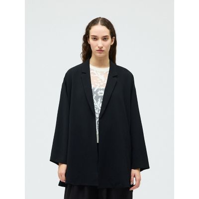 ＜mizuiro ind (Women)＞ｍｉｚｕｉｒｏ　ｉｎｄ　テーラードシャツジャケット