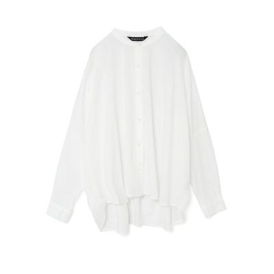 mizuiro ind (Women)/ミズイロインド mizuiro ind バックギャザーワイドシャツ オフホワイト(11) トップス【三越伊勢丹/公式】