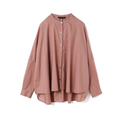 mizuiro ind バックギャザーワイドシャツ | mizuiro