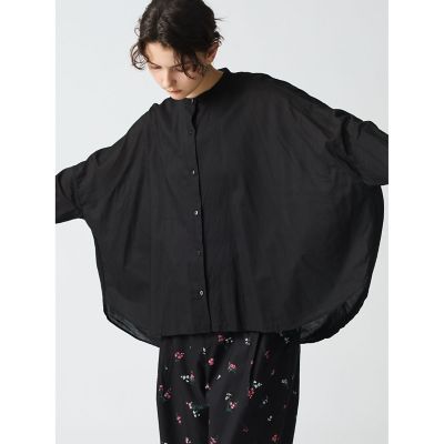 ｍｉｚｕｉｒｏ　ｉｎｄ　バックギャザーワイドシャツ