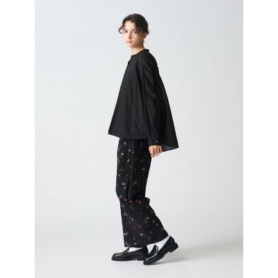 ｍｉｚｕｉｒｏ　ｉｎｄ　バックギャザーワイドシャツ