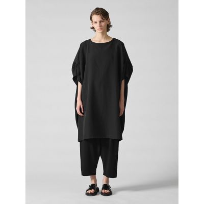 ＜mizuiro ind (Women)＞ｍｉｚｕｉｒｏ　ｉｎｄ　ドルマンタックスリーブ　ワンピース