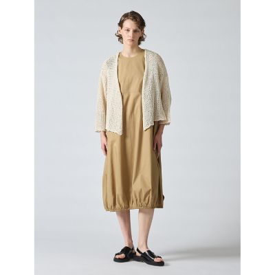 mizuiro ind クルーネックノースリーブバルーン