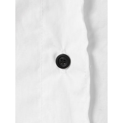 mizuiro ind カットオフスタンドカラーシャツワンピース 