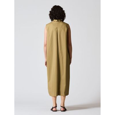 mizuiro ind スタンドカラーストレートワンピース | mizuiro