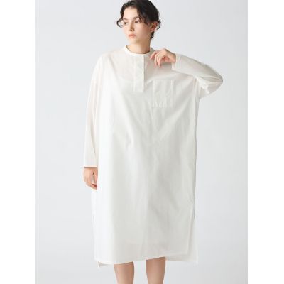 ｍｉｚｕｉｒｏ　ｉｎｄ　パンチングスタンドカラーロングワンピース