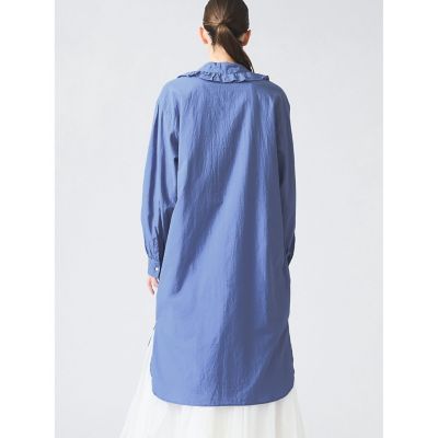 ｍｉｚｕｉｒｏ　ｉｎｄ　フリルカラーシャツワンピース