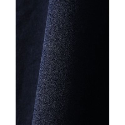 ｍｉｚｕｉｒｏ　ｉｎｄ　ジョーゼットハーフスリーブロングワンピース