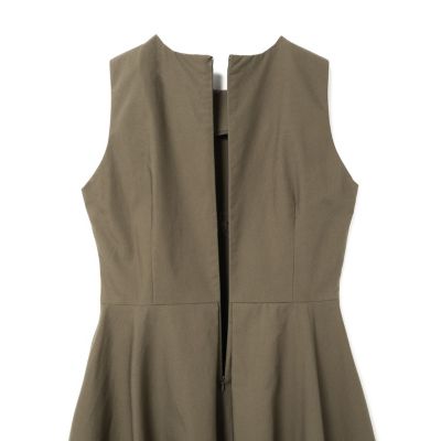 mizuiro ind ノースリーブロングフレアワンピース | mizuiro