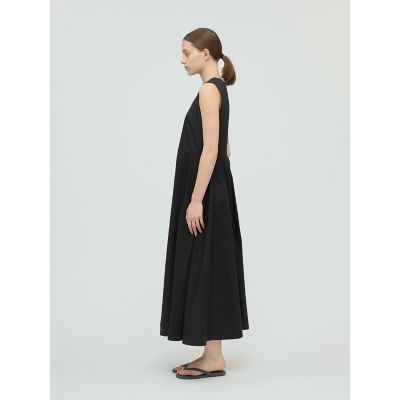 mizuiro ind ノースリーブロングフレアワンピース | mizuiro