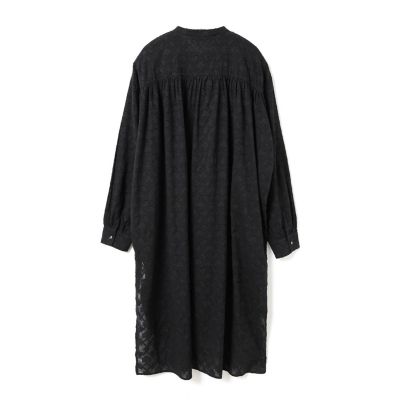 mizuiro ind ジャカードギャザーショルダーワンピース