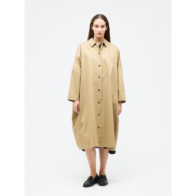 ＜mizuiro ind (Women)＞ｍｉｚｕｉｒｏ　ｉｎｄ　ワイドシャツコート