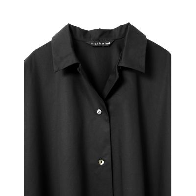 mizuiro ind ワイドシャツコート | mizuiro ind (Women