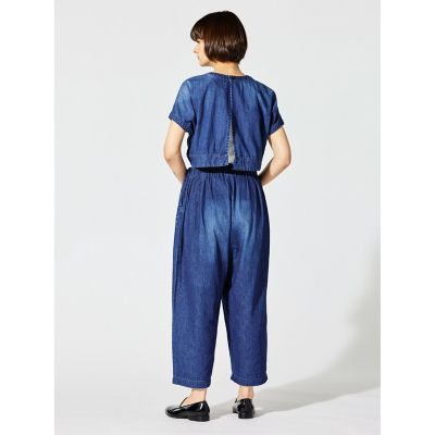 mizuiro ind デニムイージーパンツ | mizuiro ind (Women