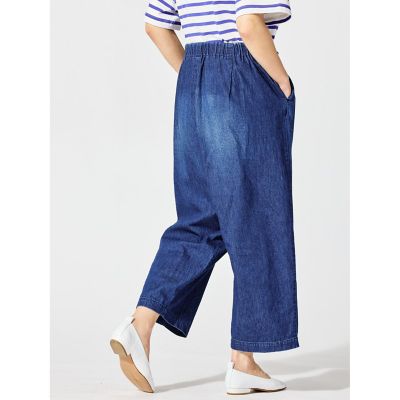 mizuiro ind デニムイージーパンツ | mizuiro ind (Women