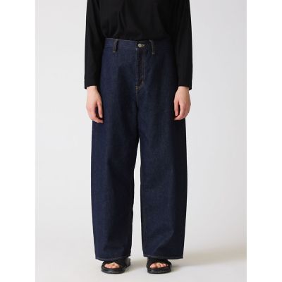 mizuiro ind ハイウエストワイドデニム | mizuiro ind