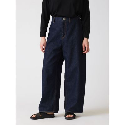 mizuiro ind ハイウエストワイドデニム | mizuiro ind