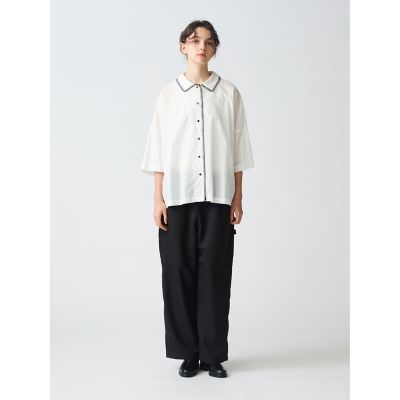 ＜mizuiro ind (Women)＞ｍｉｚｕｉｒｏ　ｉｎｄ　ペインターイージーパンツ