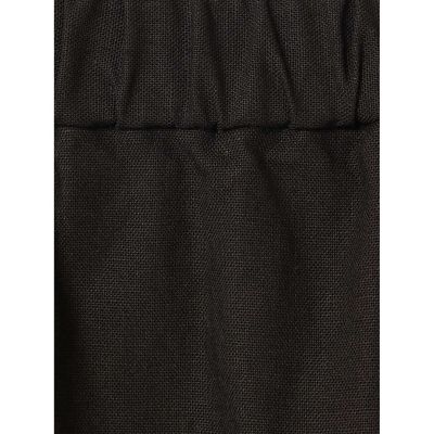 ｍｉｚｕｉｒｏ　ｉｎｄ　コットンリネンハイウエストタックワイドパンツ