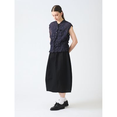 ｍｉｚｕｉｒｏ　ｉｎｄ　コットンリネンコクーンスカート