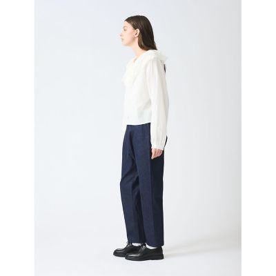 ｍｉｚｕｉｒｏ　ｉｎｄ　ハイウエストストレッチデニムパンツ