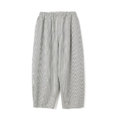 ｍｉｚｕｉｒｏ　ｉｎｄ　ヒッコリーワイドテーパードパンツ