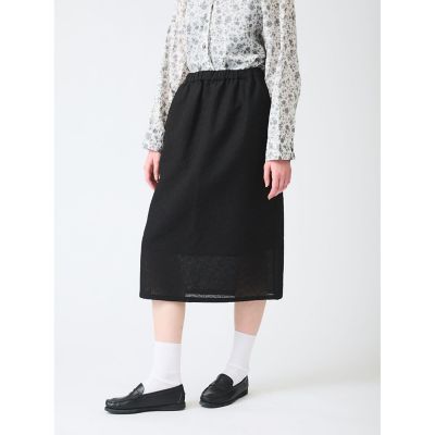 mizuiro ind シアーギャザースカート | mizuiro ind (Women