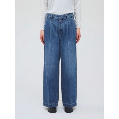 mizuiro ind ワイドデニムスラックス | mizuiro ind (Women