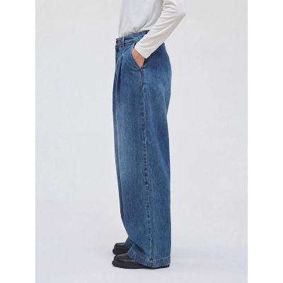 mizuiro ind ワイドデニムスラックス | mizuiro ind (Women