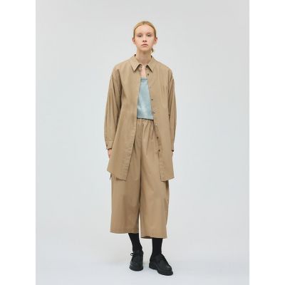 ＜mizuiro ind (Women)＞ｍｉｚｕｉｒｏ　ｉｎｄ　ワイドハーフパンツ