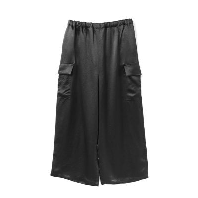 mizuiro ind サテンカーゴパンツ | mizuiro ind (Women