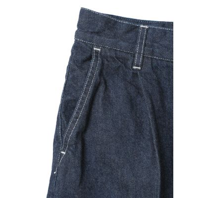 mizuiro ind デニムハーフパンツ（ONEWASH