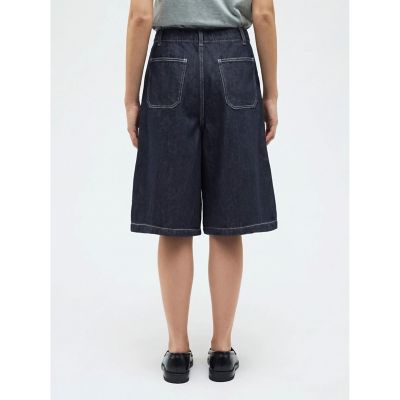 mizuiro ind ハイウエストワイドハーフパンツ | mizuiro ind