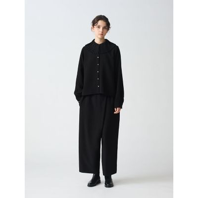 ＜mizuiro ind (Women)＞ｍｉｚｕｉｒｏ　ｉｎｄ　ラップライクイージーパンツ