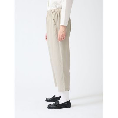 新品タグ付mizuiro ind ストレッチイージーパンツ size2 ベージュ mizuiro ind（ミズイロインド） ストレッチ イージーパンツ