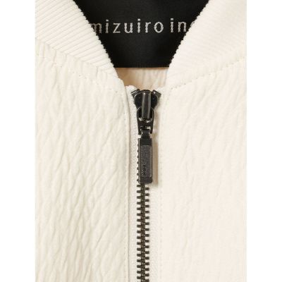 mizuiro ind ジャカードジップブルゾン | mizuiro ind