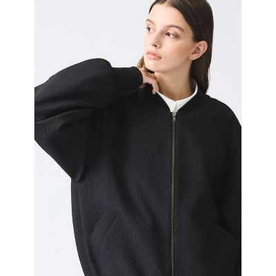 mizuiro ind ジャカードジップブルゾン | mizuiro ind