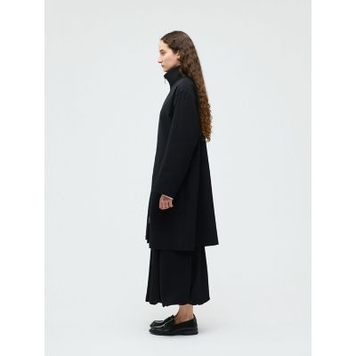 mizuiro ind ハイネックジップコート | mizuiro ind (Women