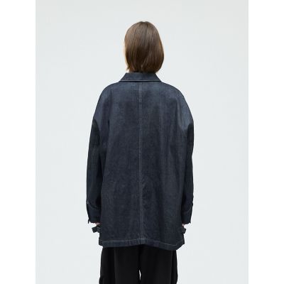 mizuiro ind ワイドデニムカバーオール（ONEWASH