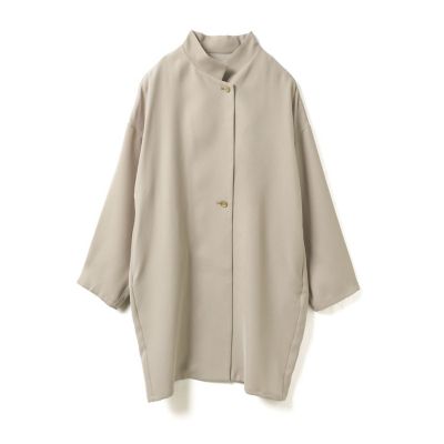 mizuiro ind スタンドカラーワイドジャケット | mizuiro ind