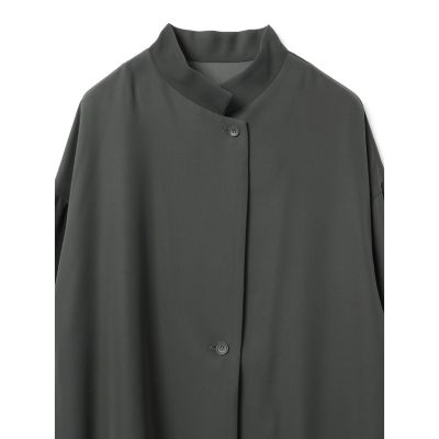 mizuiro ind スタンドカラーワイドジャケット | mizuiro ind