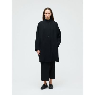 mizuiro ind スタンドカラーワイドジャケット | mizuiro ind