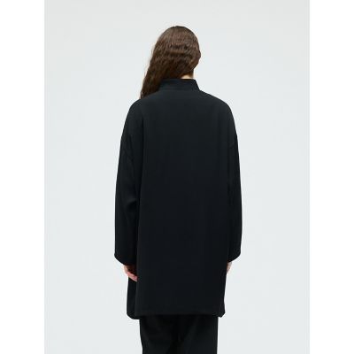 mizuiro ind スタンドカラーワイドジャケット | mizuiro ind