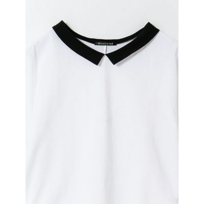 mizuiro ind シャツカラードルマンT | mizuiro ind (Women