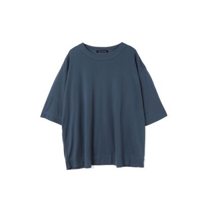 mizuiro ind ガーゼクルーネックハーフスリーブT